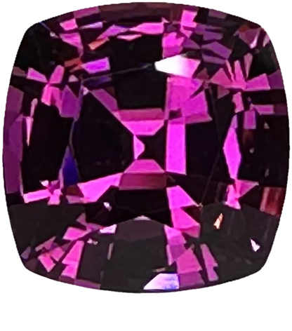 7.74ct Cushion AAA Color Rhodolite