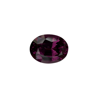 4.91ct Oval Open Burgundy Rhodolite
