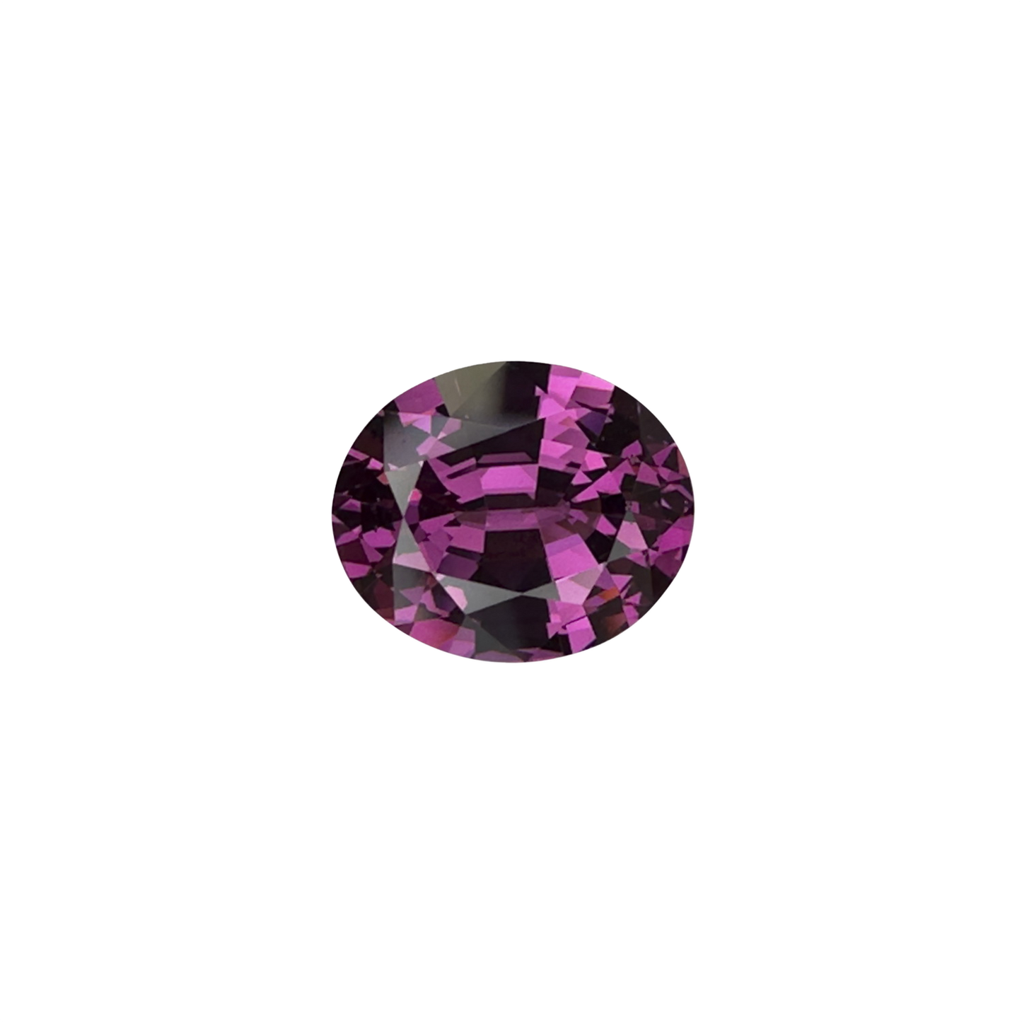 3.21ct Oval Light Color Rhodolite