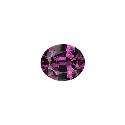 3.21ct Oval Light Color Rhodolite
