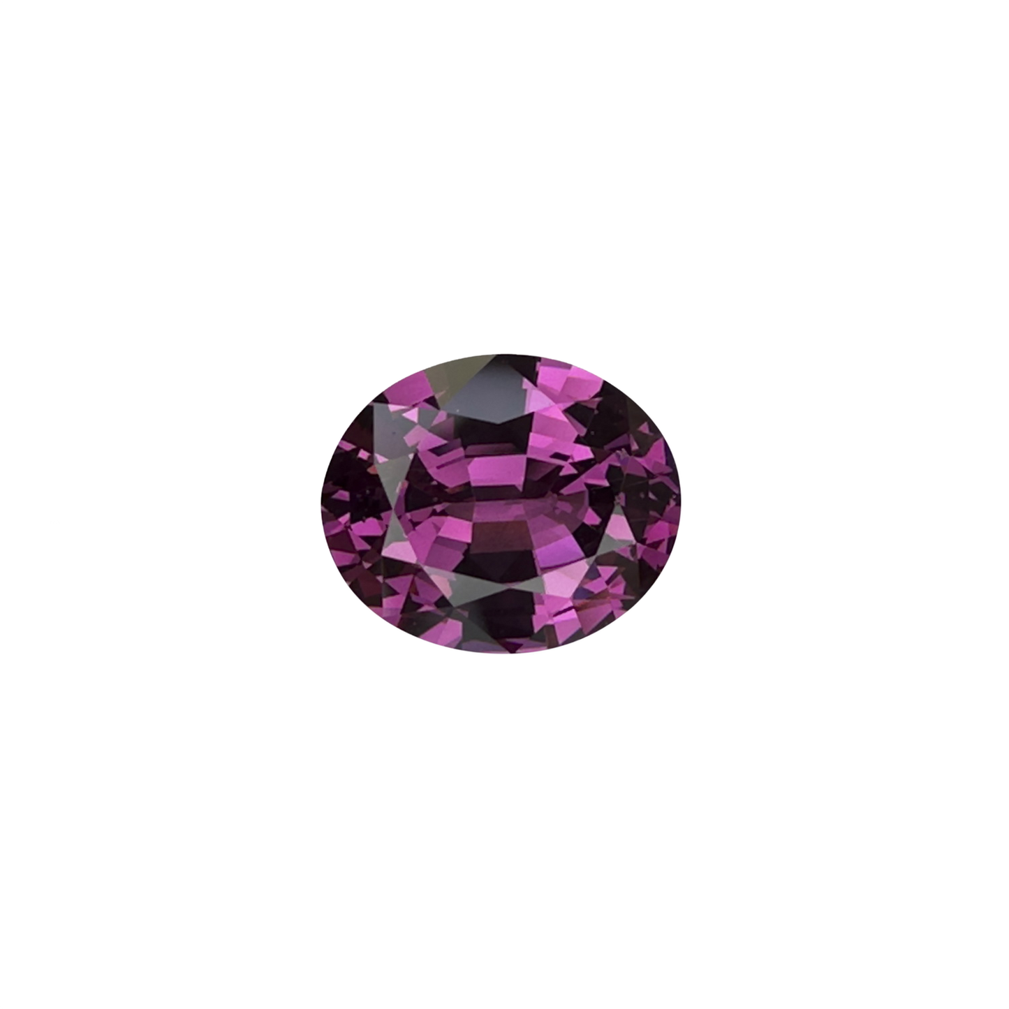 3.21ct Oval Light Color Rhodolite