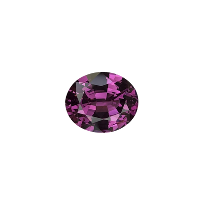 3.21ct Oval Light Color Rhodolite