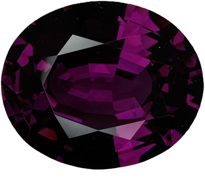 10.39ct Oval AAA Color Rhodolite