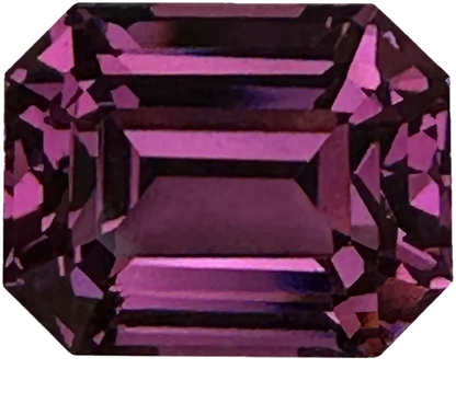 17.47ct Emerald Cut Magenta Rhodolite Suite