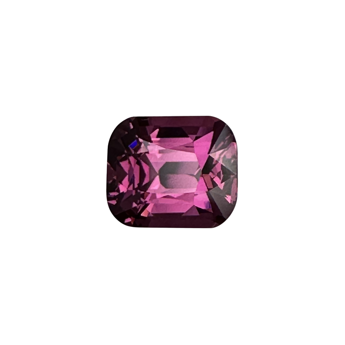4.35ct Cushion Light Magenta Rhodolite