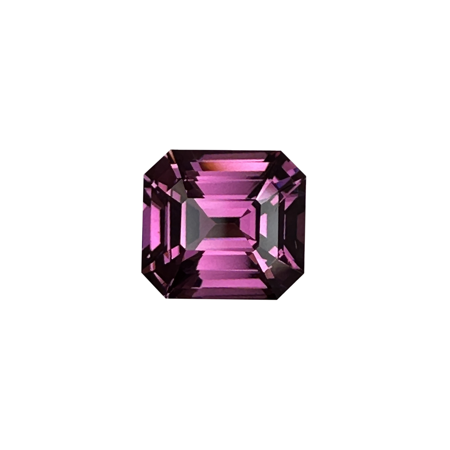 3.32ct Octagon Light Magenta Rhodolite