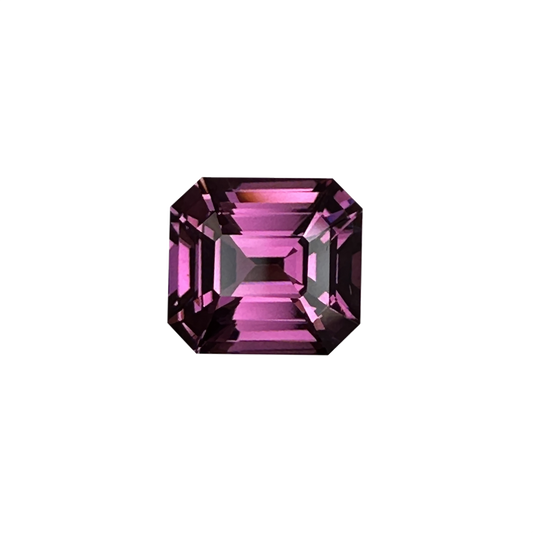 3.32ct Octagon Light Magenta Rhodolite