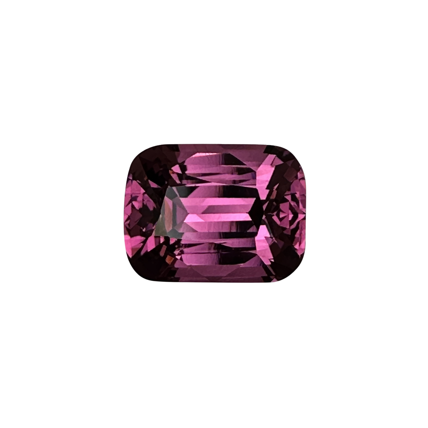 5.07ct Cushion Light Magenta Rhodolite