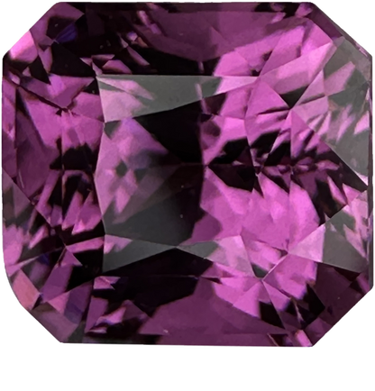 3.45ct Octagon Pink Rhodolite