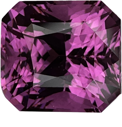 3.45ct Octagon Pink Rhodolite