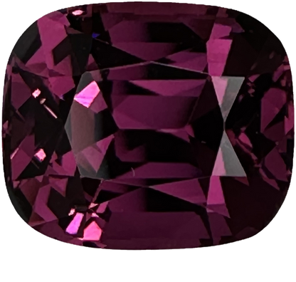 5.97ct Cushion Pink Rhodolite