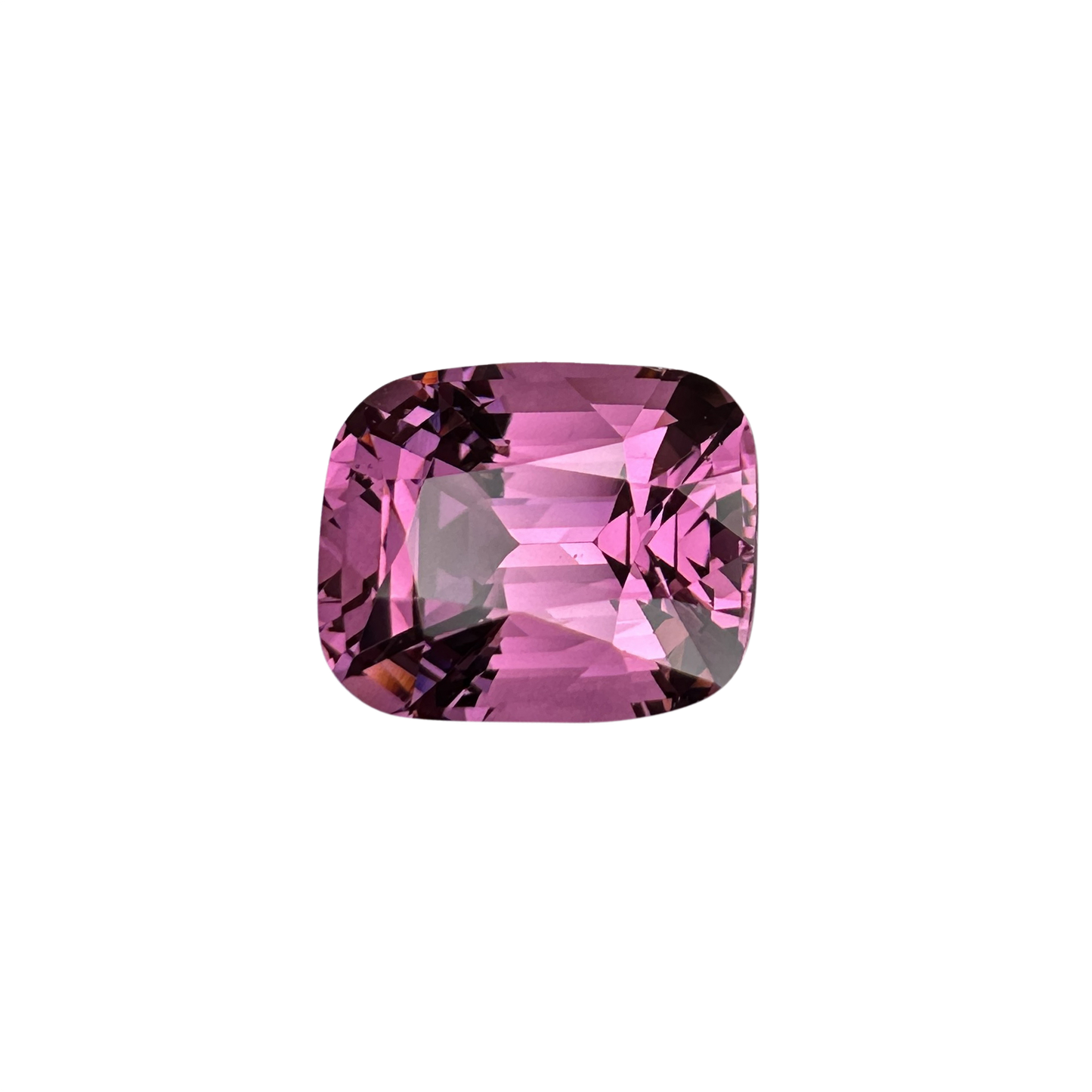 4.11ct Cushion Light Pink Rhodolite