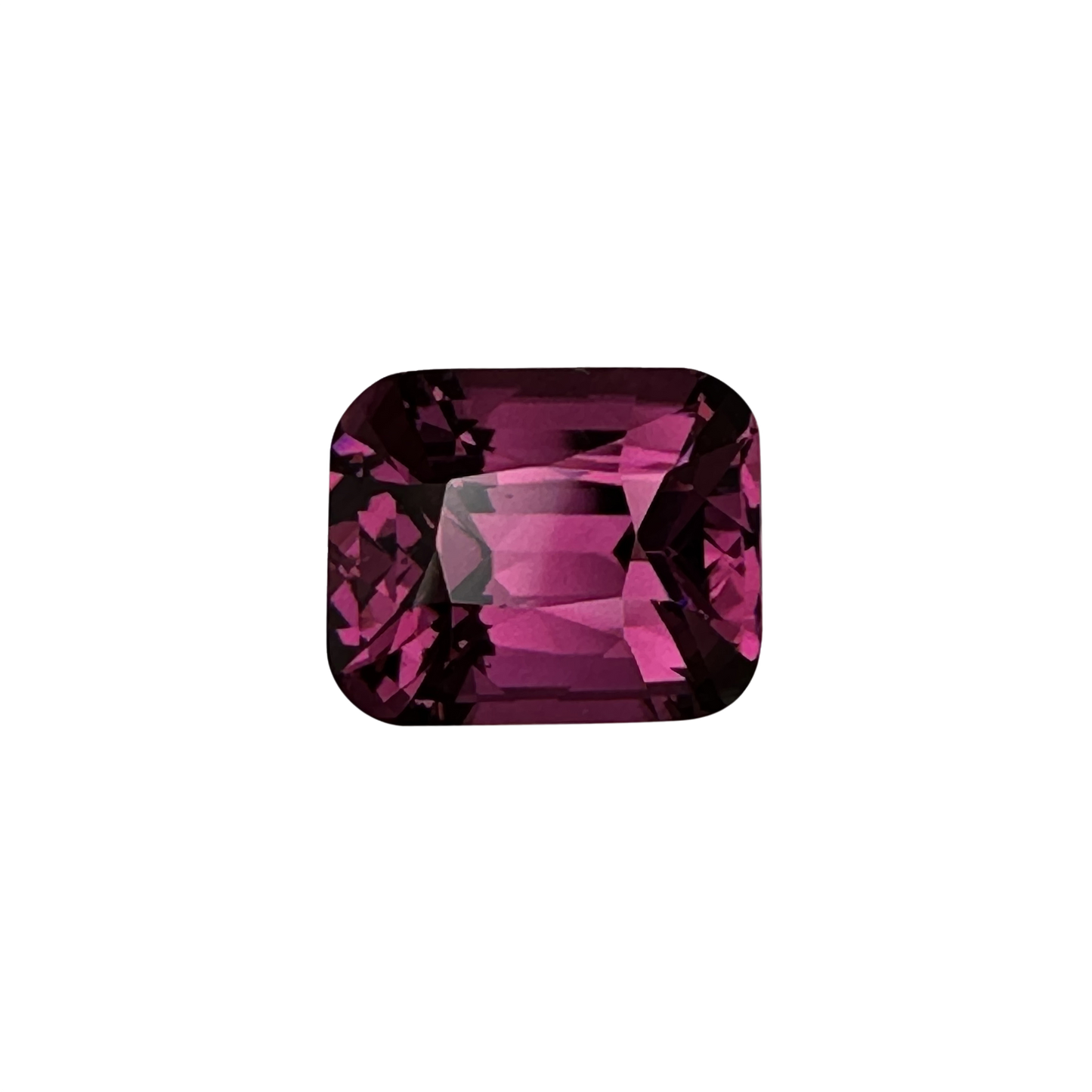 5.18ct Cushion Magenta Rhodolite