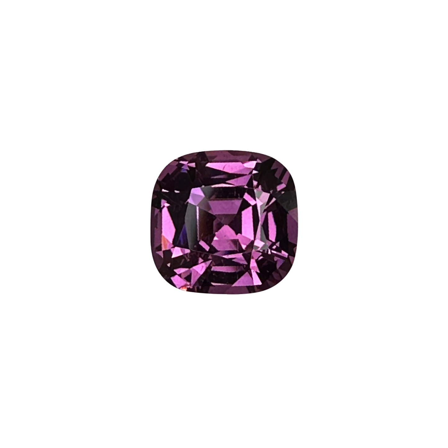 9.96x9.78mm Cushion Medium Pink Rhodolite