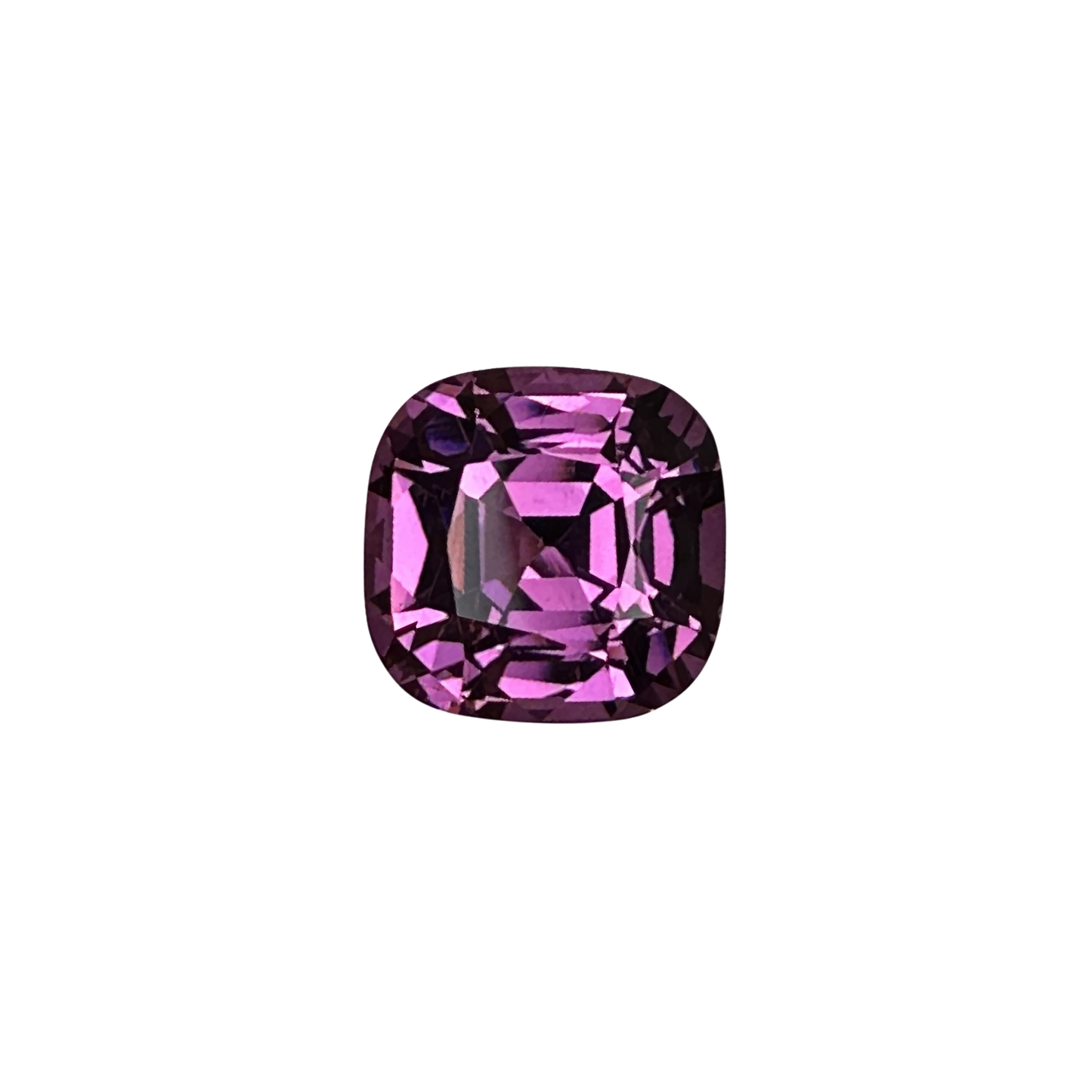 9.96x9.78mm Cushion Medium Pink Rhodolite
