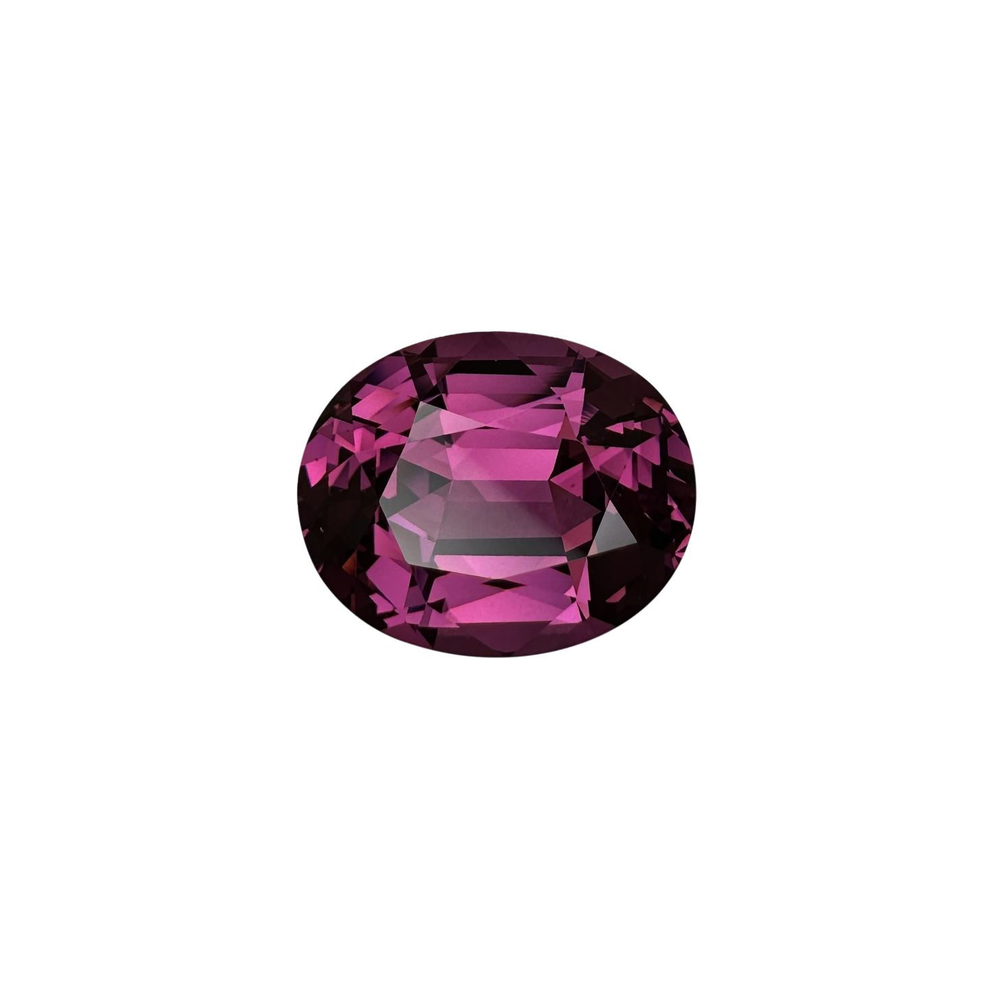 10.01ct Oval Medium Pink Rhodolite