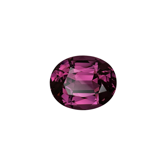 10.01ct Oval Medium Pink Rhodolite