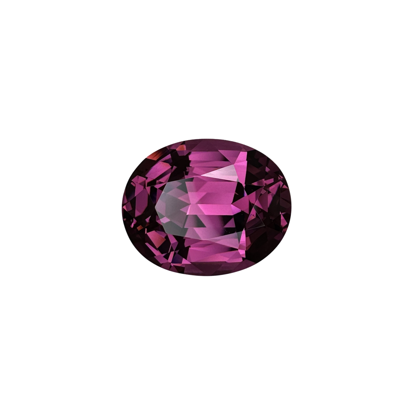 10.01ct Oval Medium Pink Rhodolite