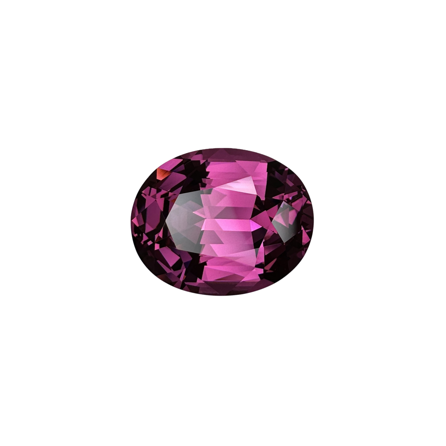 10.01ct Oval Medium Pink Rhodolite