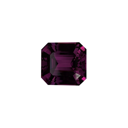 13.73ct Emerald Cut Medium Pink Rhodolite