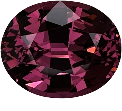 5.69ct Oval Medium Pink Rhodolite