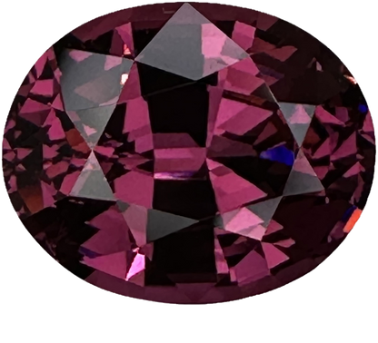 5.69ct Oval Medium Pink Rhodolite