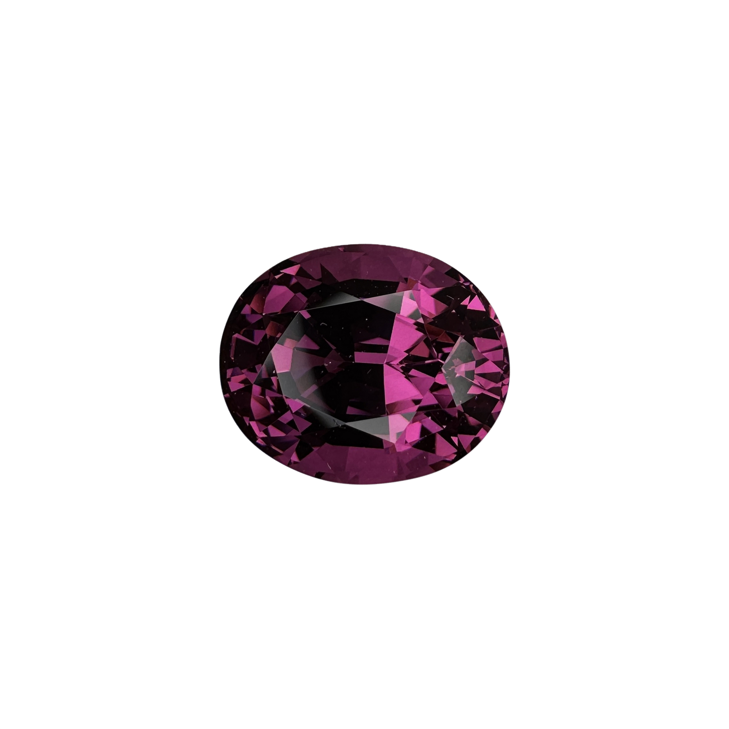 6.59ct Oval Medium Pink Rhodolite