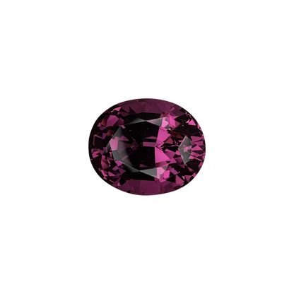 6.59ct Oval Medium Pink Rhodolite