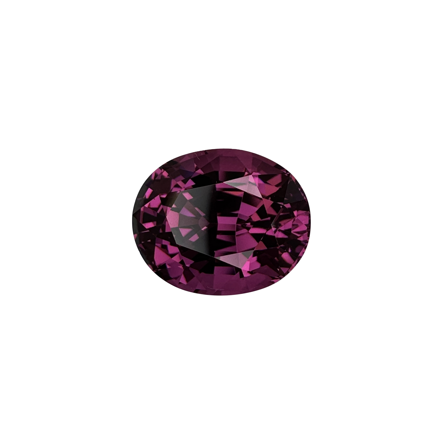 6.59ct Oval Medium Pink Rhodolite