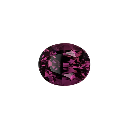 6.59ct Oval Medium Pink Rhodolite