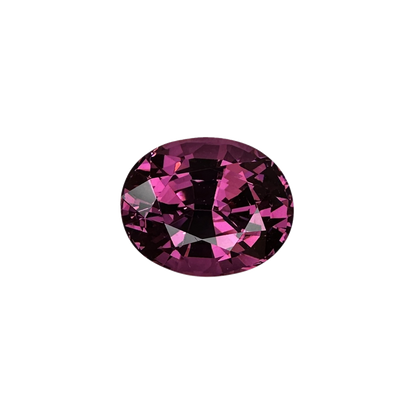 6.59ct Oval Medium Pink Rhodolite