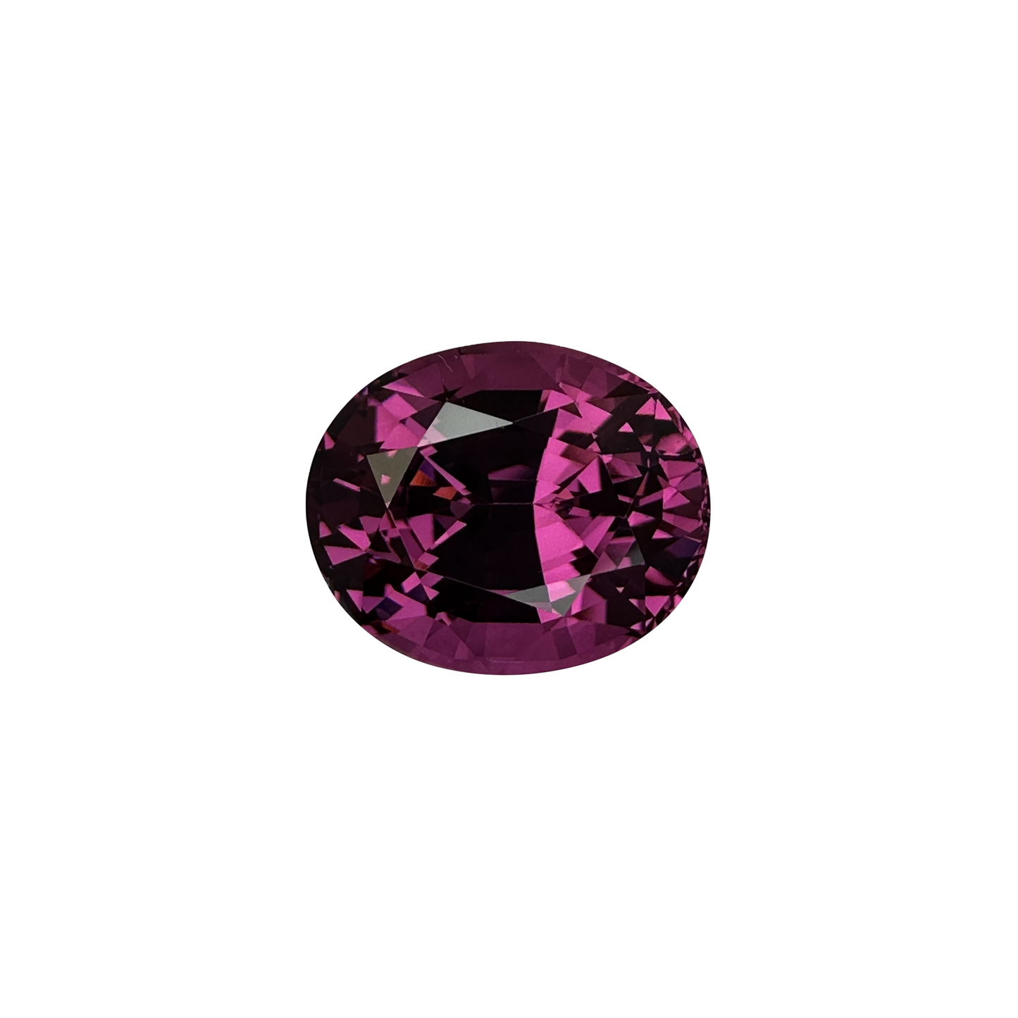 6.59ct Oval Medium Pink Rhodolite