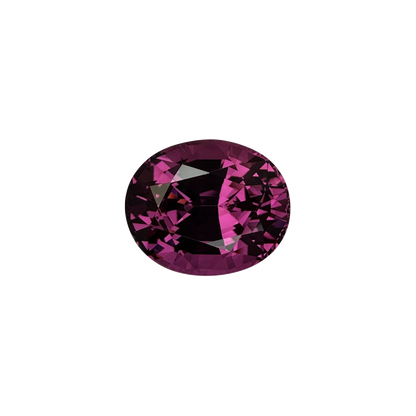6.59ct Oval Medium Pink Rhodolite