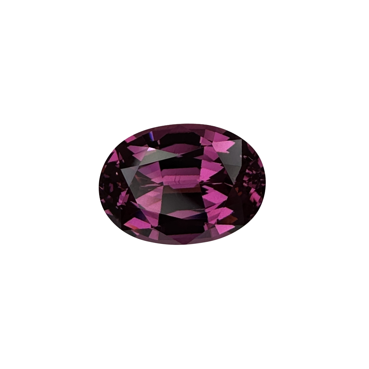 6.6ct Oval Medium Pink Rhodolite