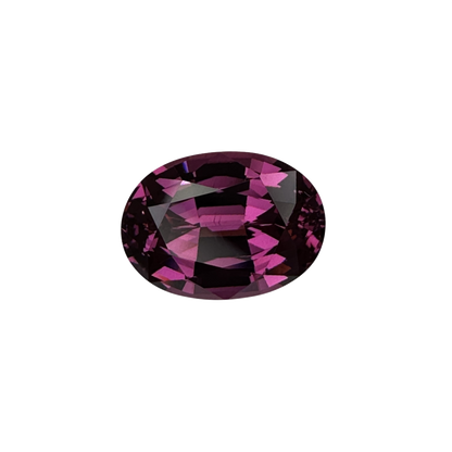 6.6ct Oval Medium Pink Rhodolite