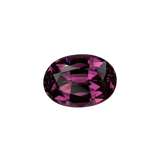 6.6ct Oval Medium Pink Rhodolite