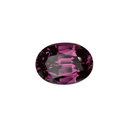 6.6ct Oval Medium Pink Rhodolite