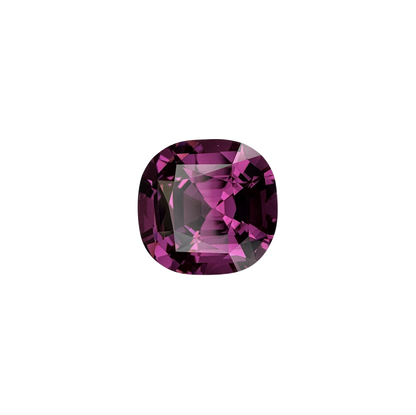 6.11ct Cushion Open Pink Rhodolite