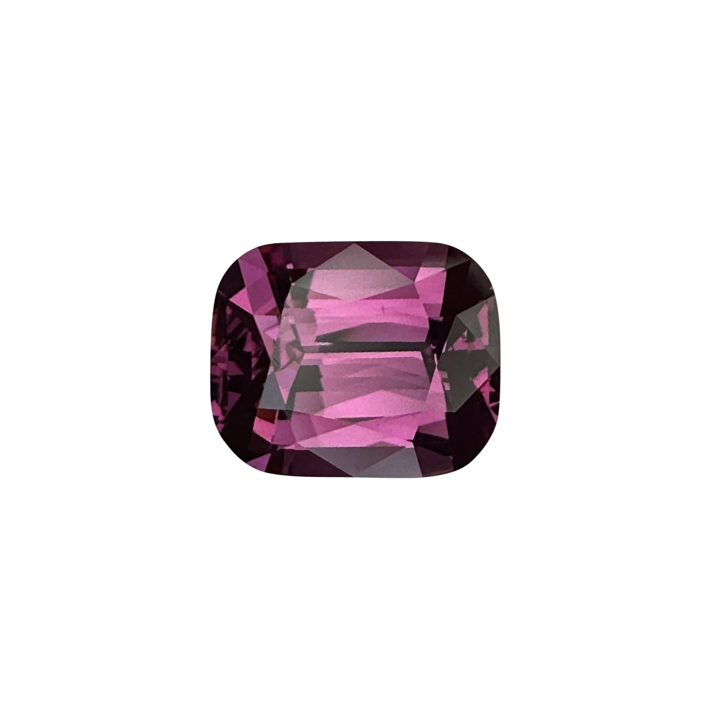 6.62ct Cushion Medium Pink Rhodolite