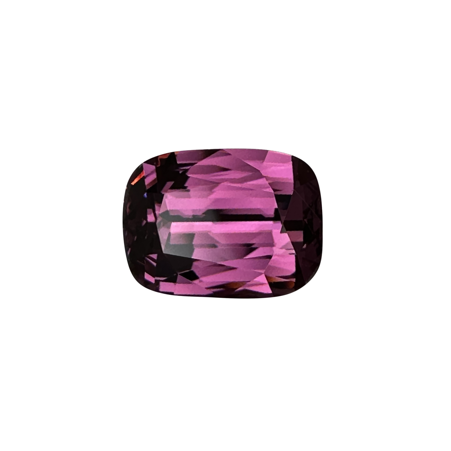 5.28ct Cushion Medium Pink Rhodolite
