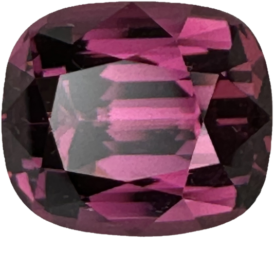 5.01ct Cushion Medium Pink Rhodolite