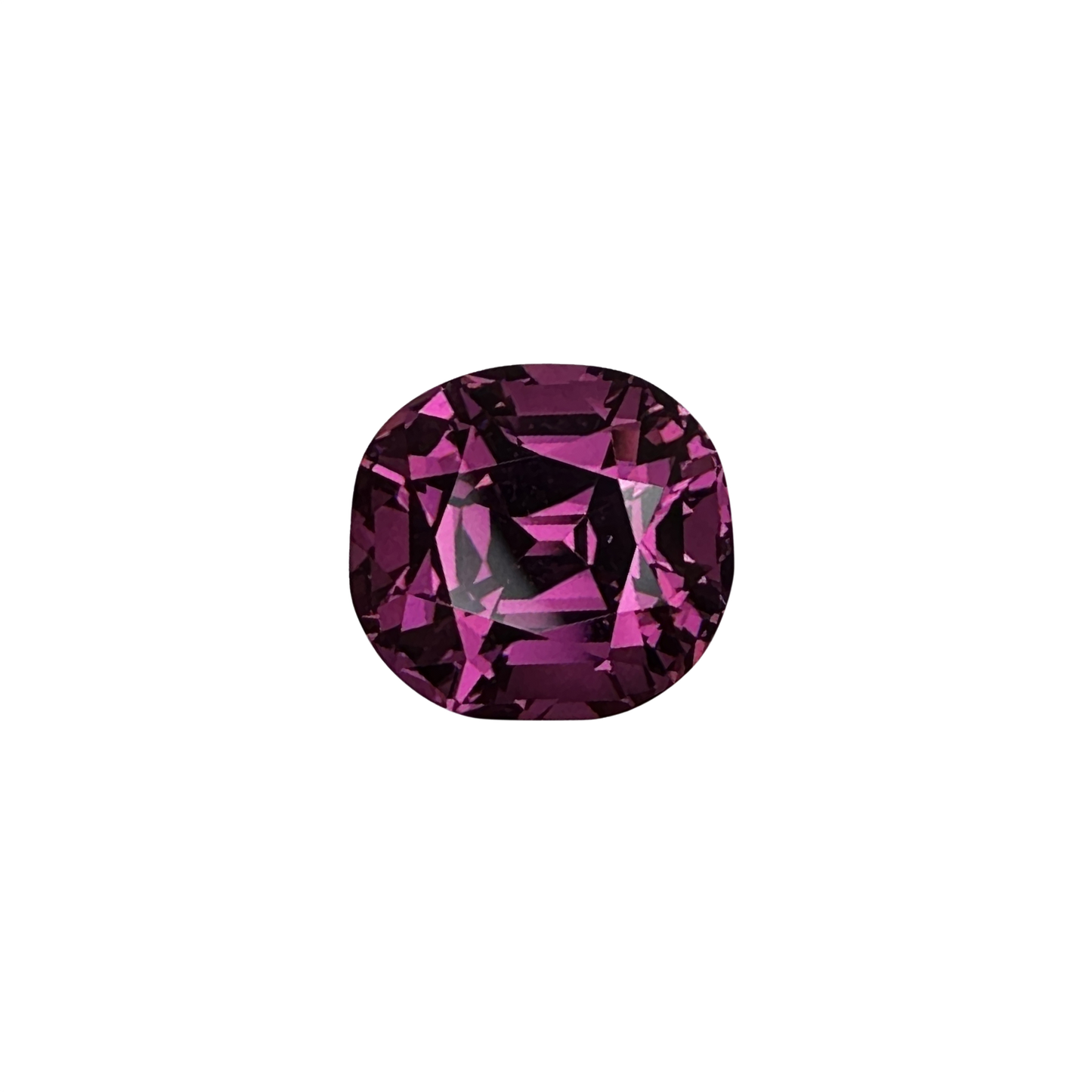 5.76ct Cushion Medium Pink Rhodolite