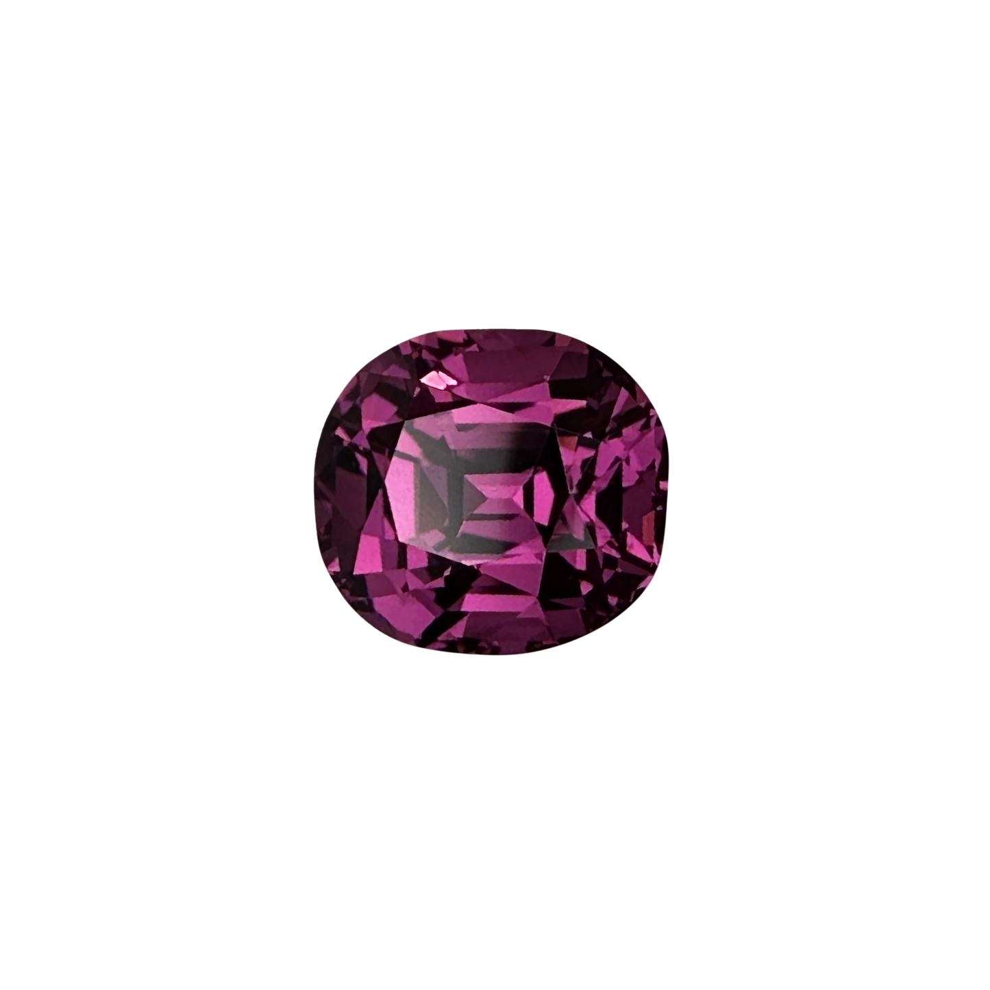 5.76ct Cushion Medium Pink Rhodolite