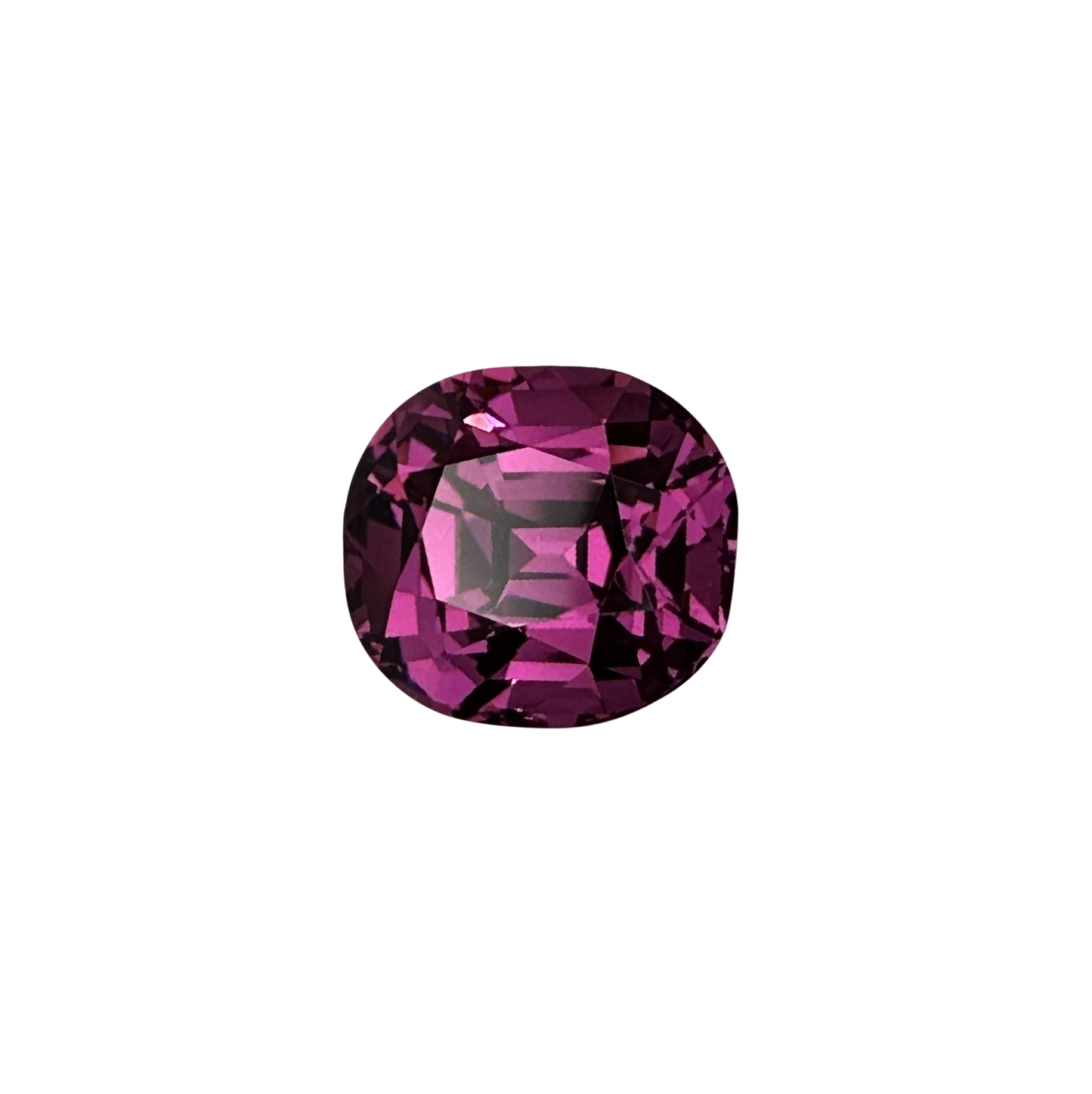 5.76ct Cushion Medium Pink Rhodolite
