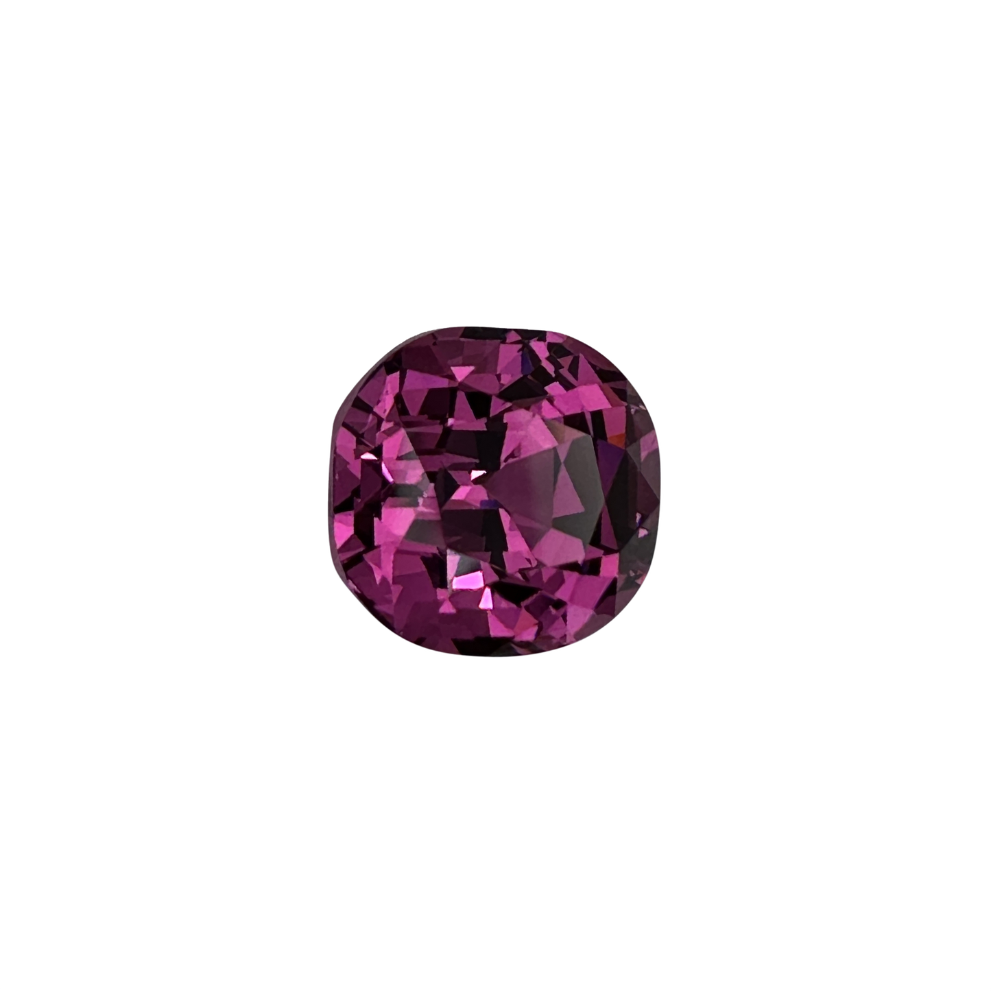 5.76ct Cushion Medium Pink Rhodolite