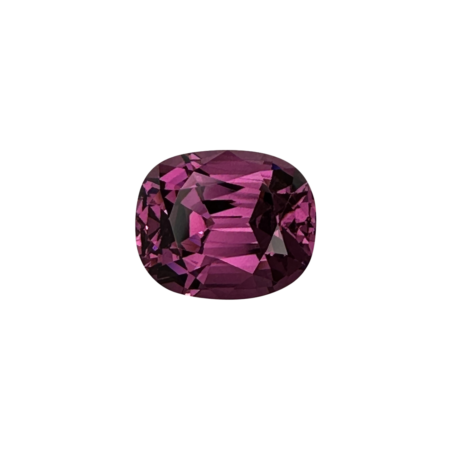 5.45ct Cushion Medium Pink Rhodolite
