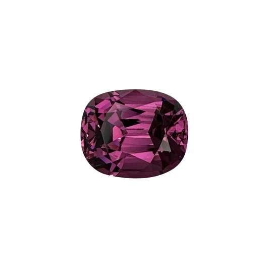 5.45ct Cushion Medium Pink Rhodolite