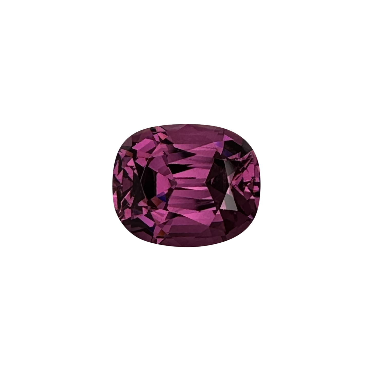 5.45ct Cushion Medium Pink Rhodolite