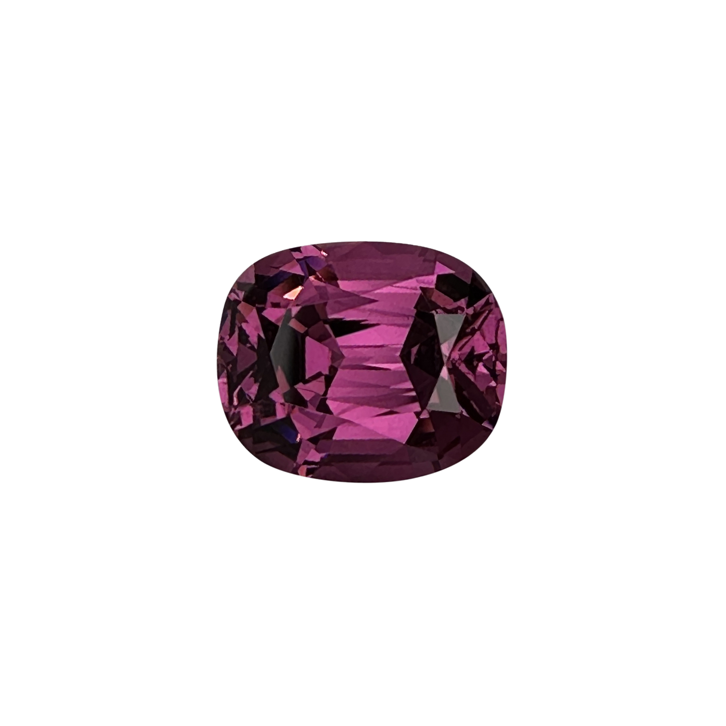 5.45ct Cushion Medium Pink Rhodolite
