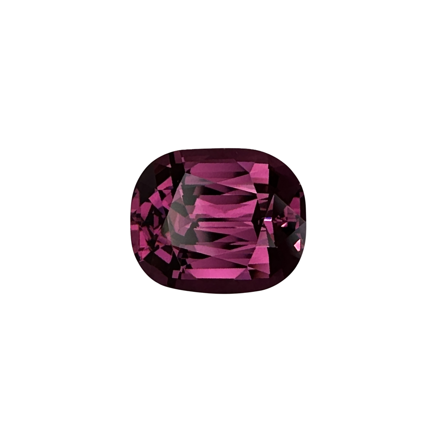 6.99ct Cushion Medium Pink Rhodolite